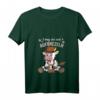 Damen Lustiges Bayern und Trachten Kuh I mog mi ned aufbrezeln T-Shirt mit V-Ausschnitt – Perfekt für Zeltfest & Dorffest, Geschenk für Bayern-Fans