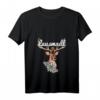 Damen Lausmadl T-Shirt mit Hirsch & Edelweiß – Witziges Trachten T-Shirt für Bayern, Tirol & Steiermark, perfekt für Oktoberfest & Volksfest