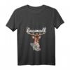 Damen Lausmadl T-Shirt mit Hirsch & Edelweiß – Witziges Trachten T-Shirt für Bayern, Tirol & Steiermark, perfekt für Oktoberfest & Volksfest