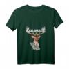 Damen Lausmadl T-Shirt mit Hirsch & Edelweiß – Witziges Trachten T-Shirt für Bayern, Tirol & Steiermark, perfekt für Oktoberfest & Volksfest
