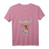 Damen Lausmadl T-Shirt mit Hirsch & Edelweiß – Witziges Trachten T-Shirt für Bayern, Tirol & Steiermark, perfekt für Oktoberfest & Volksfest