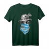 Trachten T-Shirt Herren bayrisch für Oktoberfest - Lustiges Trachtenshirt mit Edelweiß, Hut & Halstuch für Volksfest & Wiesn