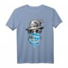Trachten T-Shirt Herren bayrisch für Oktoberfest - Lustiges Trachtenshirt mit Edelweiß, Hut & Halstuch für Volksfest & Wiesn