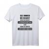 T-Shirt Für Leverkusenfans - Sei Immer Leverkusen Fan Spruch | Support-Shirt für Stadion, Fankurve & Fanparty