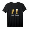 Pasta und Pils - Lustiges Bier- und Nudeln T-Shirt für Bayern Bierliebhaber und Biertrinker, Perfekt als Geschenk für Fans bei Feiern und Events