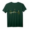 München Skyline Herzschlag Ich Liebe München T-Shirt – Perfektes Souvenir für München-Liebhaber, Touristen & Fans