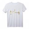 München Skyline Herzschlag Ich Liebe München T-Shirt – Perfektes Souvenir für München-Liebhaber, Touristen & Fans