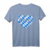 Prost Bayern Flagge Bavarian Heart Oktoberfest T-Shirt für Damen, Herren & Kinder – Perfekt für München & lokale Oktoberfeste