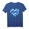 Prost Bayern Flagge Bavarian Heart Oktoberfest T-Shirt für Damen, Herren & Kinder – Perfekt für München & lokale Oktoberfeste