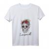 Damen Lausmadl T-Shirt mit V-Ausschnitt - Witziges Totenkopf-Design für Damen & Mädchen
