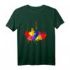 München Skyline Bunte Farben Malerei Kunst - Ich Liebe München T-Shirt für Fans, Touristen und Kunstliebhaber