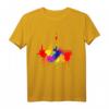 München Skyline Bunte Farben Malerei Kunst - Ich Liebe München T-Shirt für Fans, Touristen und Kunstliebhaber