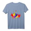 München Skyline Bunte Farben Malerei Kunst - Ich Liebe München T-Shirt für Fans, Touristen und Kunstliebhaber