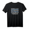Königlich Bayrisches Goaßmaß Trinker T-Shirt - Lustiges Bayern Boarisch Geschenk für Volksfest & Bierzelt
