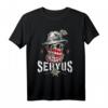 Servus Trachten T-Shirt Herren & Damen - Bayrisches Trachtenshirt für Oktoberfest, Volksfest & Wiesn mit lustigem Dialekt-Design