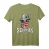 Servus Trachten T-Shirt Herren & Damen - Bayrisches Trachtenshirt für Oktoberfest, Volksfest & Wiesn mit lustigem Dialekt-Design