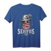 Servus Trachten T-Shirt Herren & Damen - Bayrisches Trachtenshirt für Oktoberfest, Volksfest & Wiesn mit lustigem Dialekt-Design