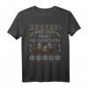 Hoit di Goschn Ugly Christmas Outfit Bayern T-Shirt – Lustiges Weihnachtsgeschenk für Bayern und Österreich mit bayrischem Dialekt