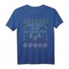 Hoit di Goschn Ugly Christmas Outfit Bayern T-Shirt – Lustiges Weihnachtsgeschenk für Bayern und Österreich mit bayrischem Dialekt