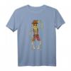 Lustiges Lederhose Ersatz Skelett T-Shirt – Witziges Bayern Trachten Shirt für Herren, Damen & Kinder als Geschenkidee