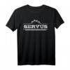 Servus Berge Geschenk für Bayern & Österreicher - Berg-Design T-Shirt im Distressed Look, Perfekt für Geburtstage & Weihnachten