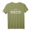Servus Berge Geschenk für Bayern & Österreicher - Berg-Design T-Shirt im Distressed Look, Perfekt für Geburtstage & Weihnachten