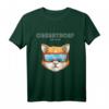 Oberstdorf Bayern Snowboard Ski Katze Wintersport T-Shirt - Lustiges Retro Design für Ski, Snowboard & Rodel Fans für Männer, Frauen & Kinder