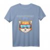 Oberstdorf Bayern Snowboard Ski Katze Wintersport T-Shirt - Lustiges Retro Design für Ski, Snowboard & Rodel Fans für Männer, Frauen & Kinder
