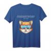 Oberstdorf Bayern Snowboard Ski Katze Wintersport T-Shirt - Lustiges Retro Design für Ski, Snowboard & Rodel Fans für Männer, Frauen & Kinder