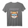 Oberstdorf Bayern Snowboard Ski Katze Wintersport T-Shirt - Lustiges Retro Design für Ski, Snowboard & Rodel Fans für Männer, Frauen & Kinder