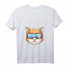 Oberstdorf Bayern Snowboard Ski Katze Wintersport T-Shirt - Lustiges Retro Design für Ski, Snowboard & Rodel Fans für Männer, Frauen & Kinder