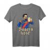 Bayern First - Blauer König Ludwig Bier T-Shirt für Bayern Fans und Bierliebhaber – Perfektes Geschenk für Freunde, Familie & Vatertag