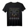 Hoit di Goschn Ugly Christmas Outfit Bayern T-Shirt - Lustiges Weihnachtsgeschenk mit bayrischem Dialekt für Bayern und Österreich