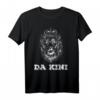 Spruch Boarisch Bayerisch Da Kini Löwe mit Kronenkönig Bayern T-Shirt – Originelles Volksfest- und Bierzelt-Outfit für Bayern-Fans