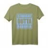 Straight Outta Bavaria - Bayerisches Bayern T-Shirt für Heimatliebhaber & Volksfestbesucher
