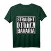 Straight Outta Bavaria Bayern T-Shirt – Perfekt für Oktoberfest, Heimatliebe & als Geschenk für Bayern-Fans