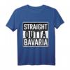 Straight Outta Bavaria Bayern T-Shirt – Perfekt für Oktoberfest, Heimatliebe & als Geschenk für Bayern-Fans