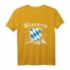 Bayrisch Bavaria T-Shirt mit Wappen - Stolz auf den Freistaat Bayern für Damen und Herren, perfekt für Oktoberfest & Geschenke