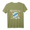 Bayrisch Bavaria T-Shirt mit Wappen - Stolz auf den Freistaat Bayern für Damen und Herren, perfekt für Oktoberfest & Geschenke