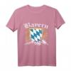 Bayrisch Bavaria T-Shirt mit Wappen - Stolz auf den Freistaat Bayern für Damen und Herren, perfekt für Oktoberfest & Geschenke