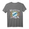 Bayrisch Bavaria T-Shirt mit Wappen - Stolz auf den Freistaat Bayern für Damen und Herren, perfekt für Oktoberfest & Geschenke