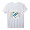 Bayrisch Bavaria T-Shirt mit Wappen - Stolz auf den Freistaat Bayern für Damen und Herren, perfekt für Oktoberfest & Geschenke