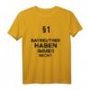 §1 Bayreuther haben immer Recht T-Shirt - Lustiges Bayreuth Geschenk für Fans und Urgesteine, perfekt zu Weihnachten