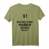 §1 Bayreuther haben immer Recht T-Shirt - Lustiges Bayreuth Geschenk für Fans und Urgesteine, perfekt zu Weihnachten