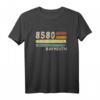 8580 Bayreuth Retro Motiv Alte Postleitzahl Vintage Schild T-Shirt – Heimatliebe & Nostalgie Geschenk für Bayreuther