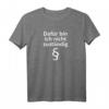 Beamten Witze T-Shirt Geschenk - Für Polizisten, Feuerwehr, Bundeswehr & Ruheständler | Lustiges Dienstkleidung Shirt