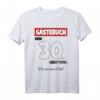 Lustiges Gästebuch T-Shirt zum 30. Geburtstag - Party Outfit für Damen und Herren mit Gästeliste-Design