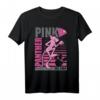 Pink Panther Lined Portrait T-Shirt - Offiziell Lizenzierte Cartoon Bekleidung für Fans und Sammler