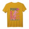 Pink Panther Lined Portrait T-Shirt - Offiziell Lizenzierte Cartoon Bekleidung für Fans und Sammler