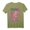 Pink Panther Lined Portrait T-Shirt - Offiziell Lizenzierte Cartoon Bekleidung für Fans und Sammler